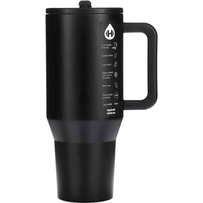 Gobelet Quotidien, Noir, 40 oz black