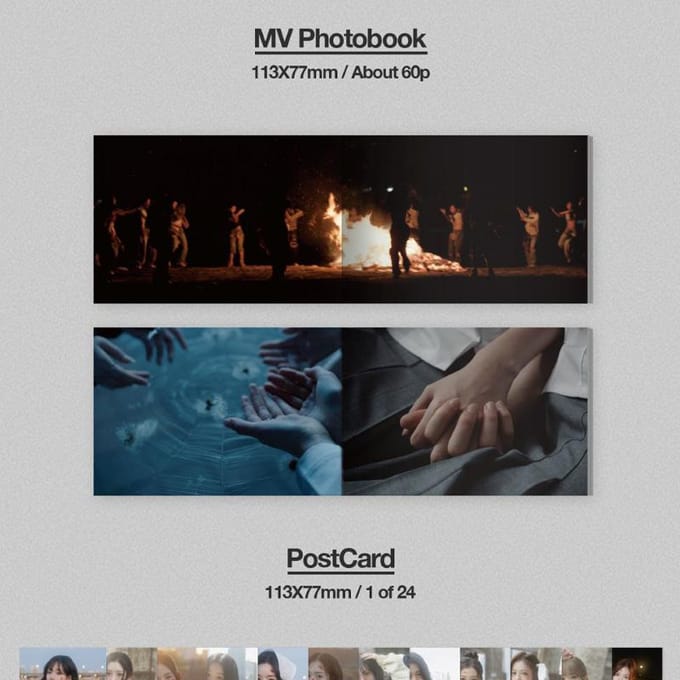 tripleS – Album complet [ASSEMBLE25] (QR ver.) 1PCS red