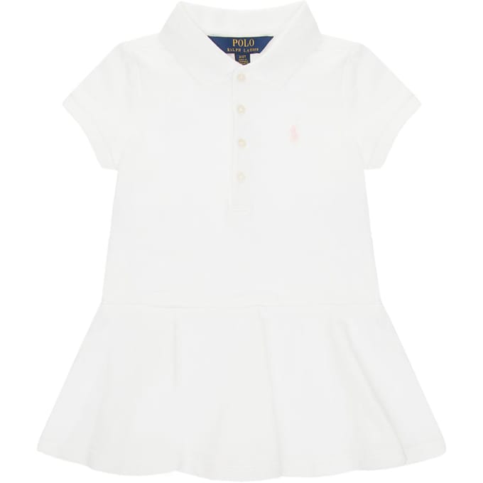Polo Ralph Lauren Jurk Kinderjurken Wit 313624740-003 XL white