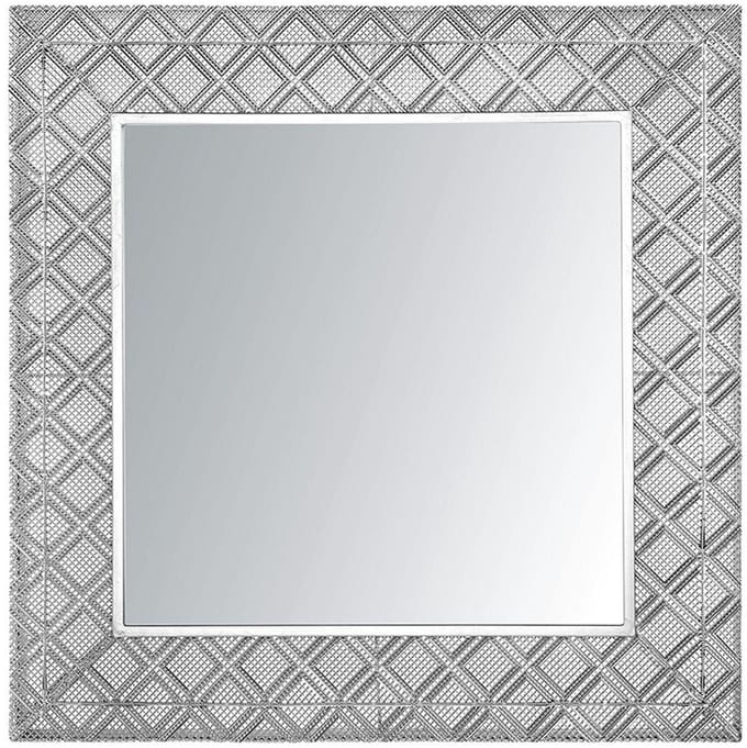 EVETTES - Wandspiegel - Zilver - Staal