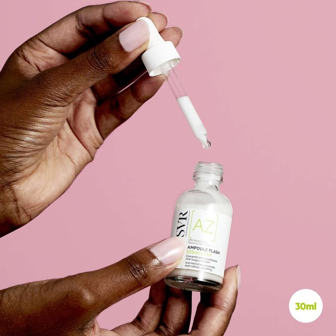 SVR Sebiaclear Ampoule Flash 15% Azelaïnezuur Serum 30ml voor een heldere huid