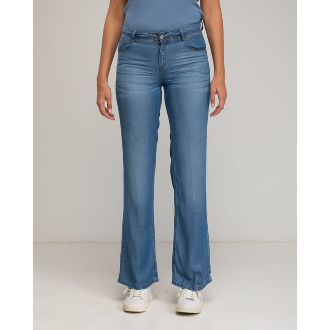Rechtaf lente Tencel broek