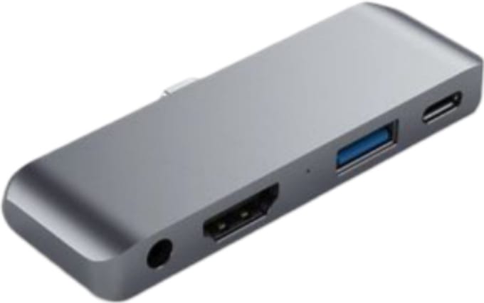 Satechi Aluminum Type-C Mobile Pro Hub Adapter - Space Grey