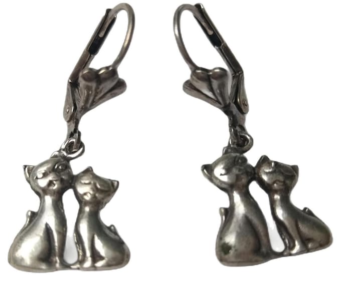Oorhangers schattige poesjes