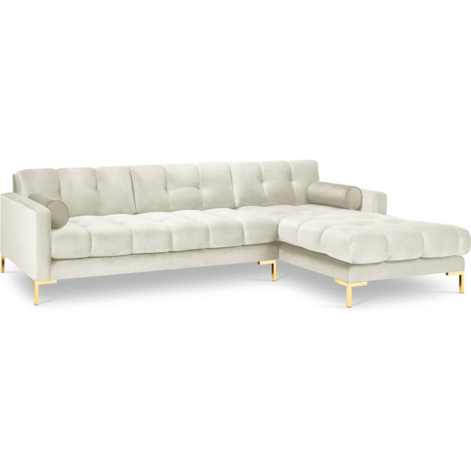 Hoekbank Bali rechts velvet | Cosmopolitan Design