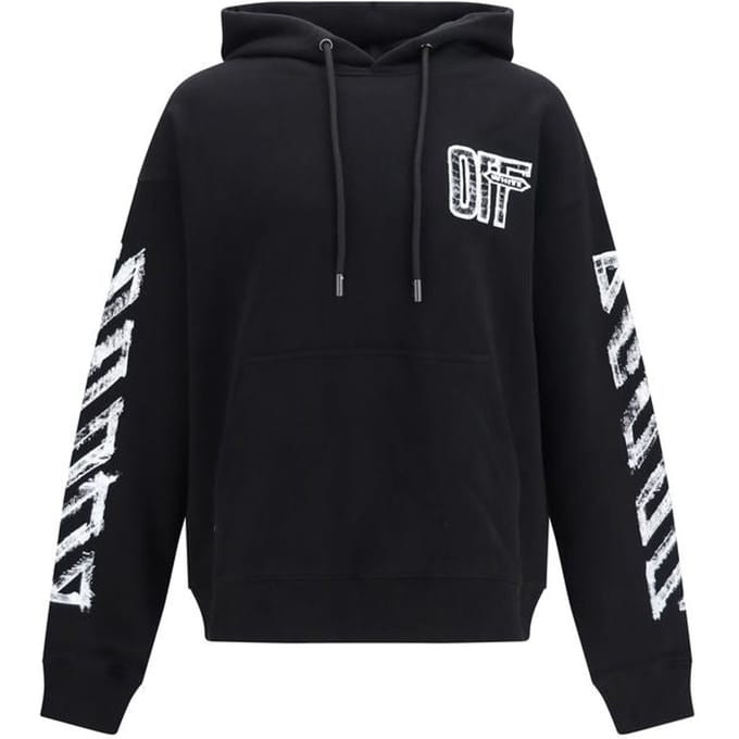 Off-White Zwarte Katoenen Sweatshirt