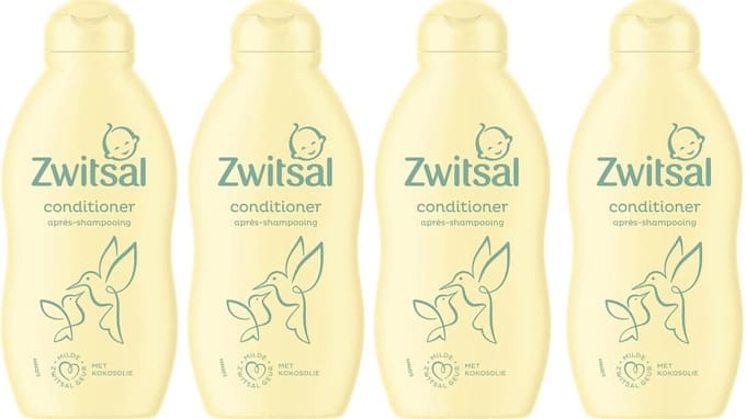 Zwitsal Conditioner / Cremespoeling - Voordeelverpakking 4 x 200 ml