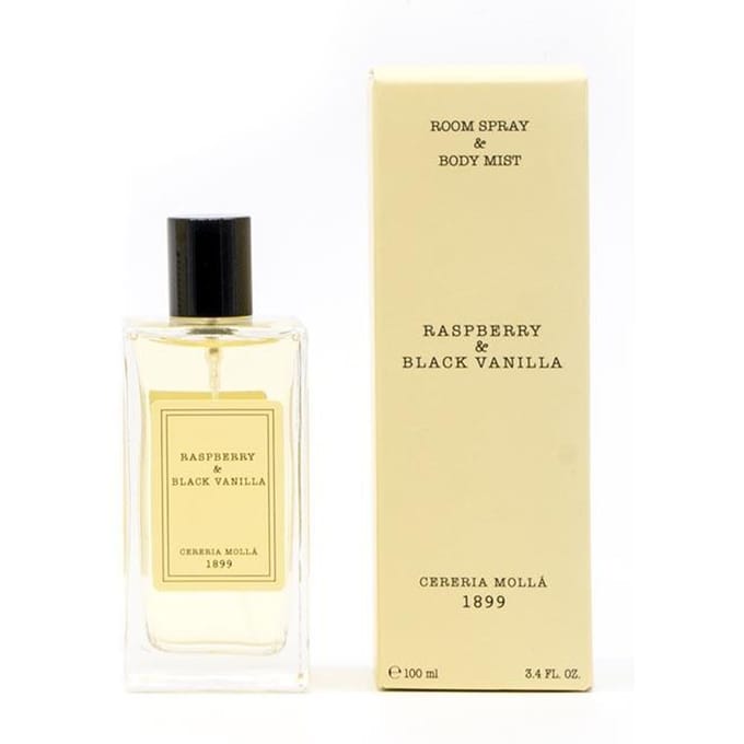 Vaporisateur de parfum (100 ml) Framboise & Vanille Noire Cereria Molla