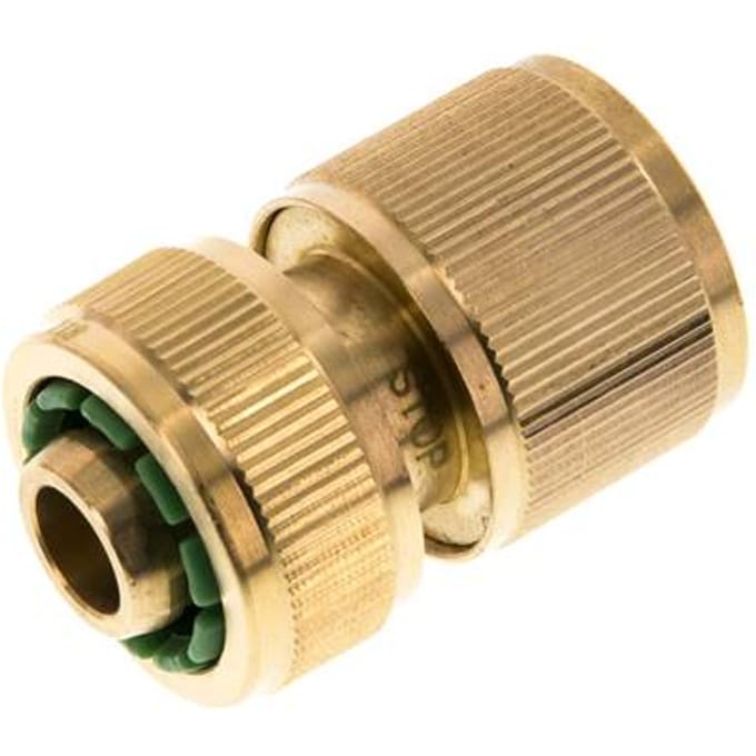 Messing GARDENA Stijl Koppeling 13 mm Waterstop