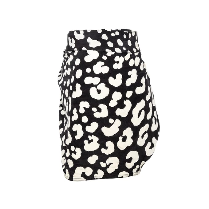 Gianni Versace Gedrukt Minirok - '90s