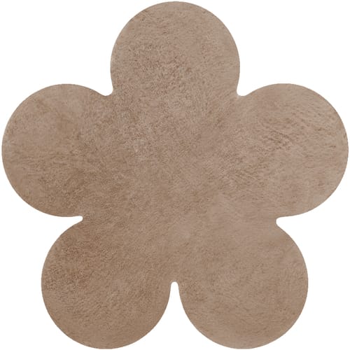 Kleden Rugsx Modern wastapijt SHAPE 3106 Bloem shaggy - 80x80 cm