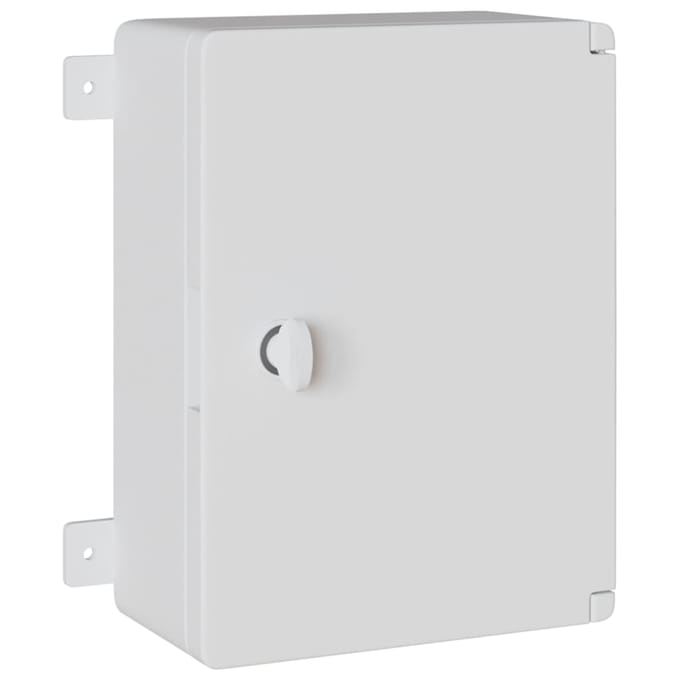 vidaXL - Besturingskast - Grijs - 32 - x - 13 - x - 33 - cm - ABS - Kunststof