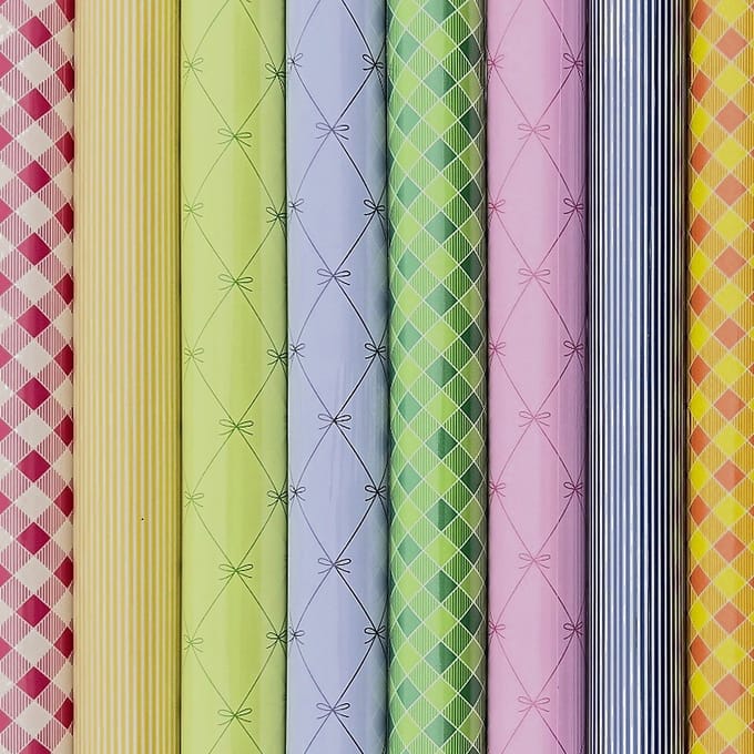 Benza - Cadeaupapier - Beautiful Bows - Inpakpapier - 200 x 70 cm - 5 rollen