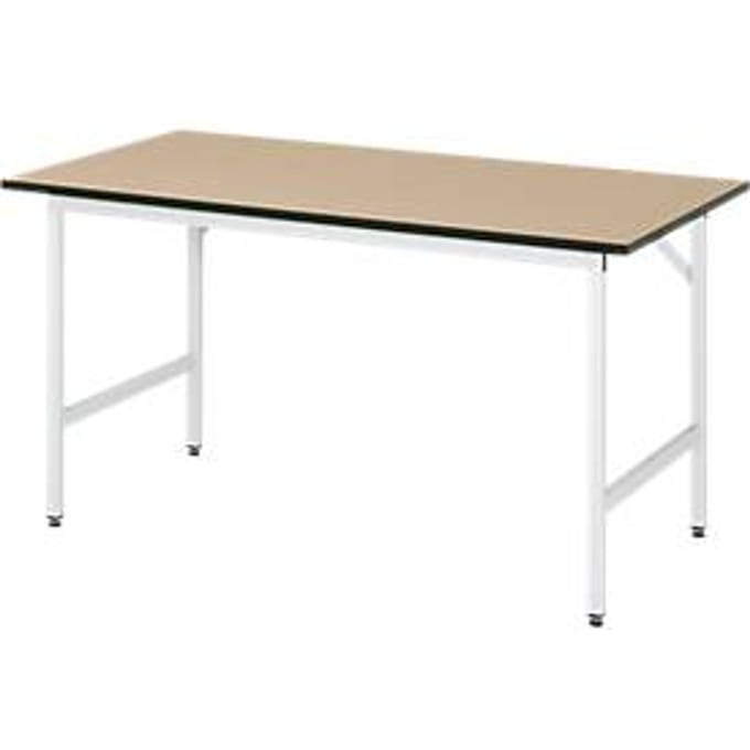 Werktafel - MDF-plaat - B 1500 x D 800 x H 800-850 mm - beuken plaat