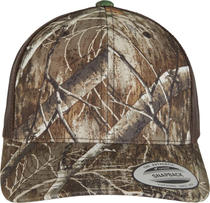Flexfit - RealTree Camo Retro Trucker pet - Bruin