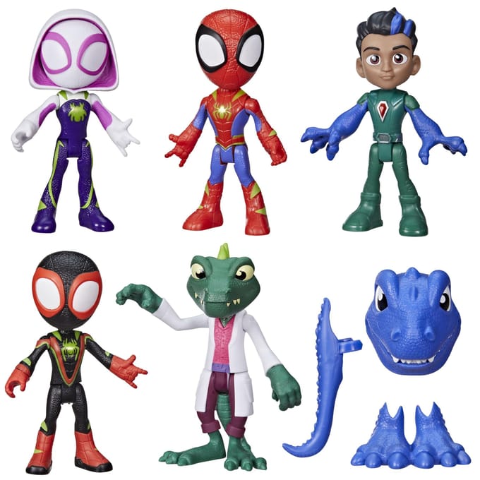 Hasbro Spidey and his Amazing Friends Dino Collection Pack Actiefiguren en superhelden