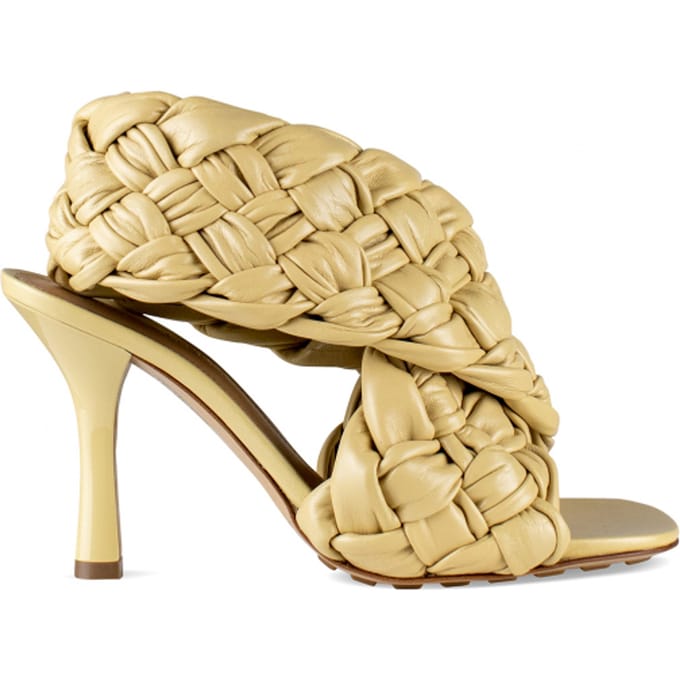 Bottega Veneta Boardsandalen Geel