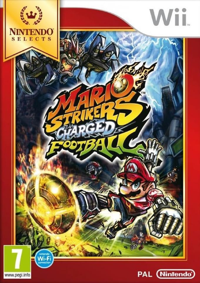 Mario Strikers Charged Football Selects (wii used game)