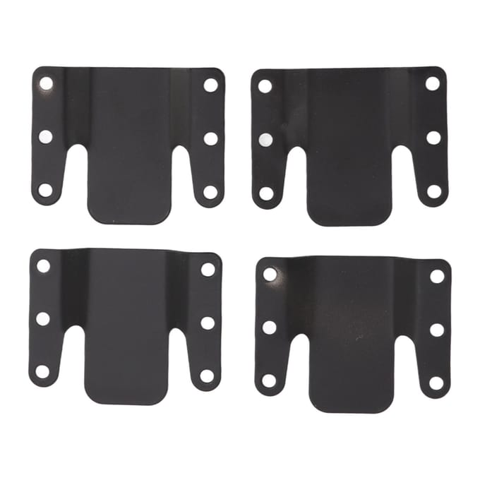 4 Sets Bank Interlocking Universeel IJzer 0.5CM Opening Modulaire Bank Beugel voor Thuis Slaapzaal