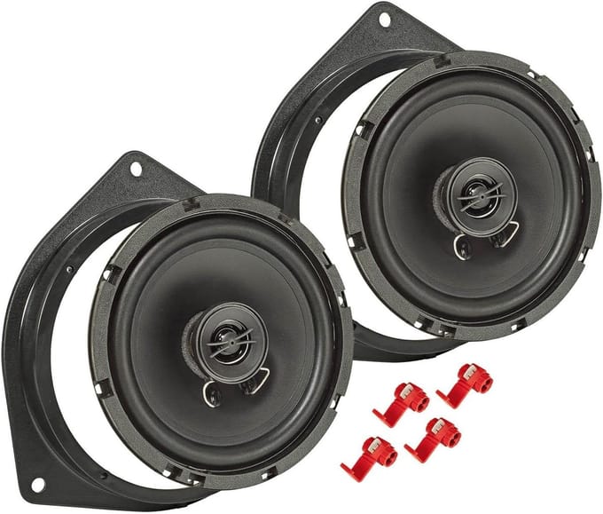 165mm Auto Luidspreker Set 2-weg Coaxiaal - Universele Inbouwkit voor Toyota Modellen