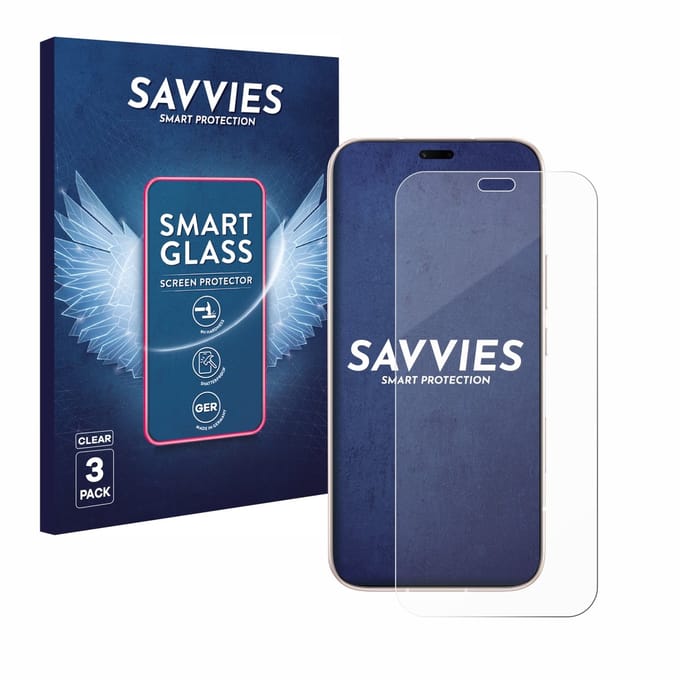 3 Stuks Savvies Screenprotector - geschikt voor Honor 600 Lite - beschermfolie glas transparant