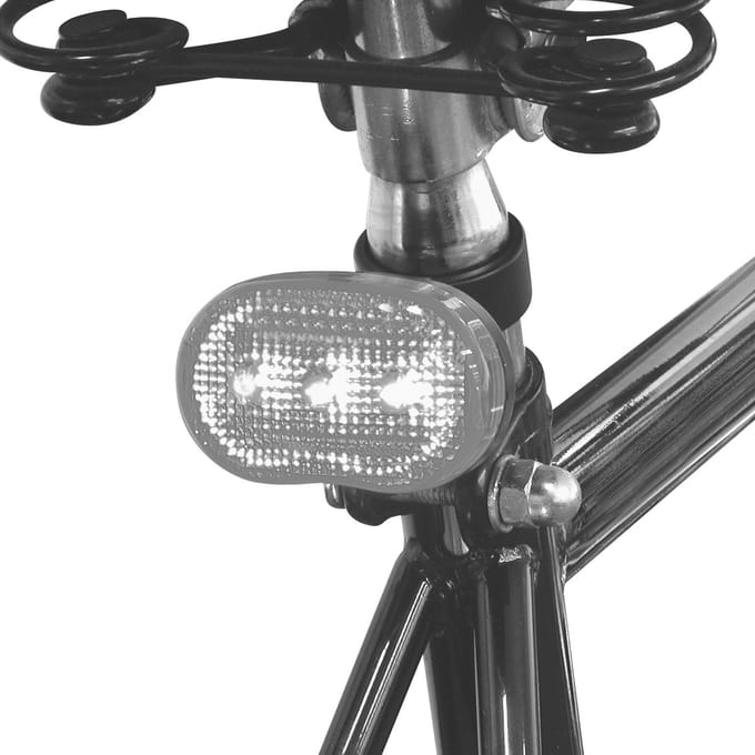 Dresco Fietsverlichtingsset - Classic - LED - Zwart