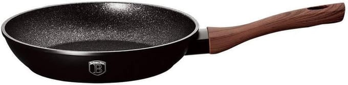 Koekenpan - Keukenpan - Koken - Inductie Geschikt - 28cm - Mat Zwart