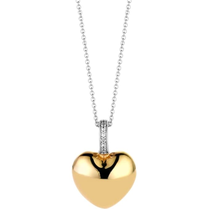 TI SENTO Dames Hanger - 925 zilver - Geel verguld zilver - 6745SY