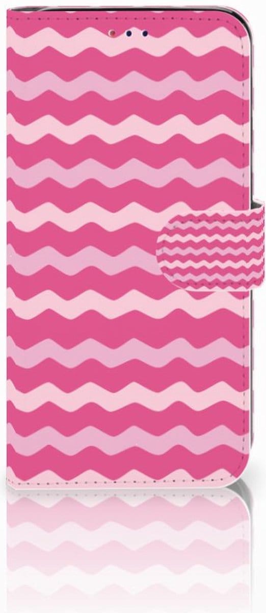 Samsung Galaxy A10 Telefoon Hoesje Waves Pink