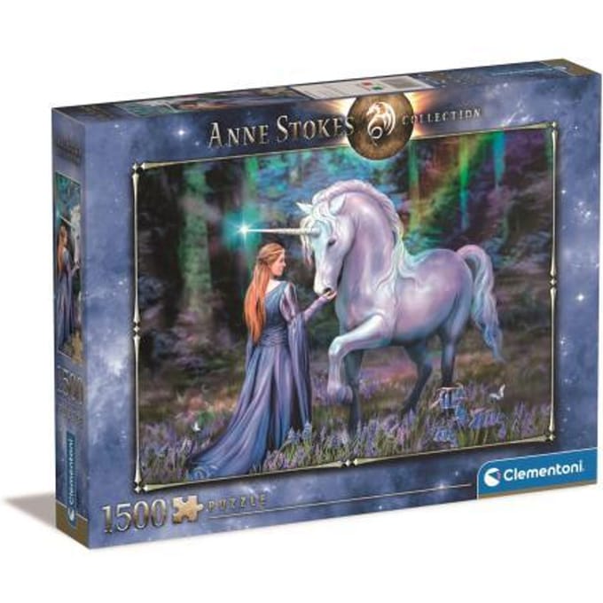 Clementoni Jigsaw Puzzle Anne Stokes Bluebell Woods 1500pcs. 2D Puzzels