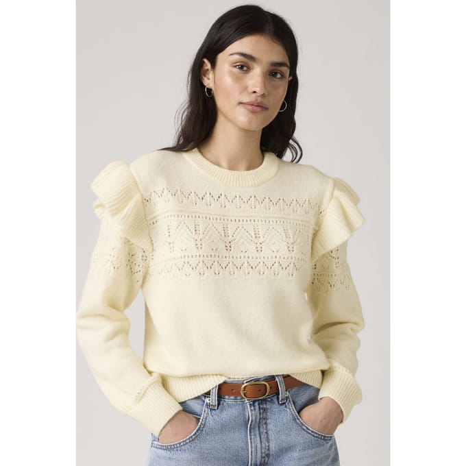 Levi's Shane Flutter Sleeve Sweater Taglia: S | Maglioni a maglia Outlet | Donna