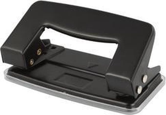 pavo perforator, perforatiecapaciteit: 10 vel, zwart