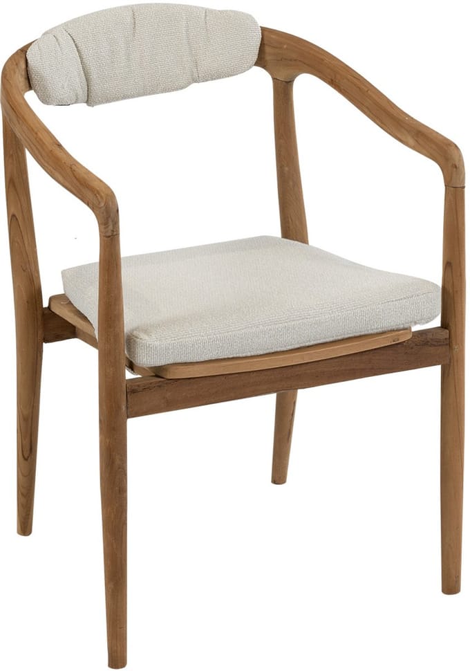 Kussenset Selly | Off White | Zit- & Rugkussen voor Tuinstoel