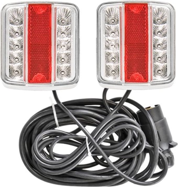 ProPlus Magnetische LED-verlichtingsset voor aanhanger - 7,5m kabel - 7-polige stekker