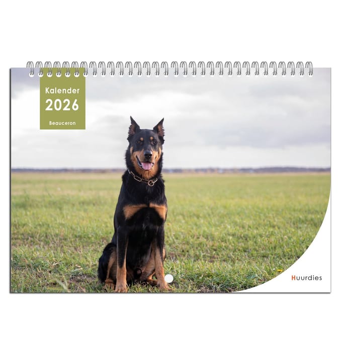 Huurdies - Kalender 2026 - Beauceron - A3