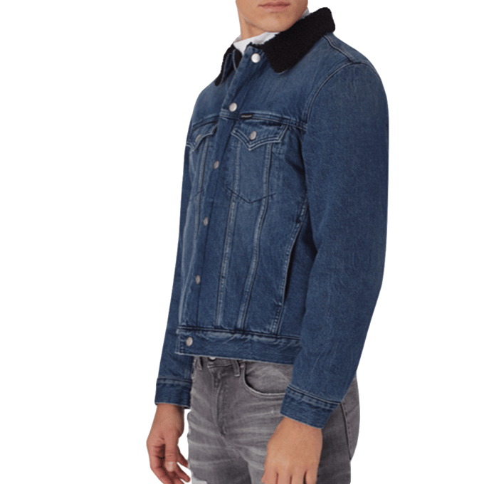 Calvin Klein Foundation Sherpa-jas voor heren