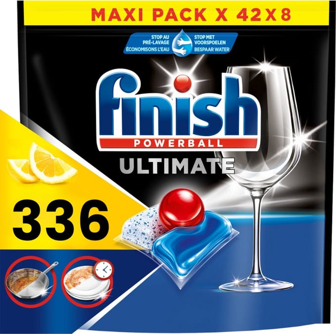 Finish Ultimate Lemon - 336 Capsules - Jaarbox