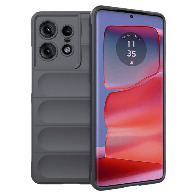Comfycase Motorola Edge 50 Pro Cushion Case Grijs