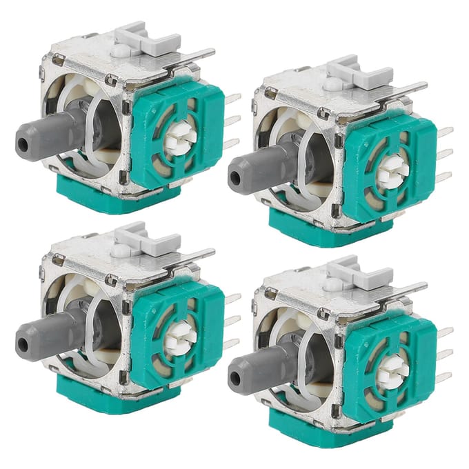 Lot de 4 potentiomètres analogiques 3D pour manette de jeu Xbox One gray