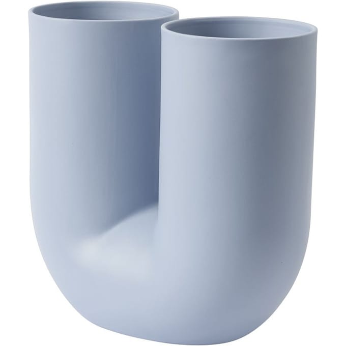 Muuto Kink Vaas - lichtblauw - Höhe 26 cm