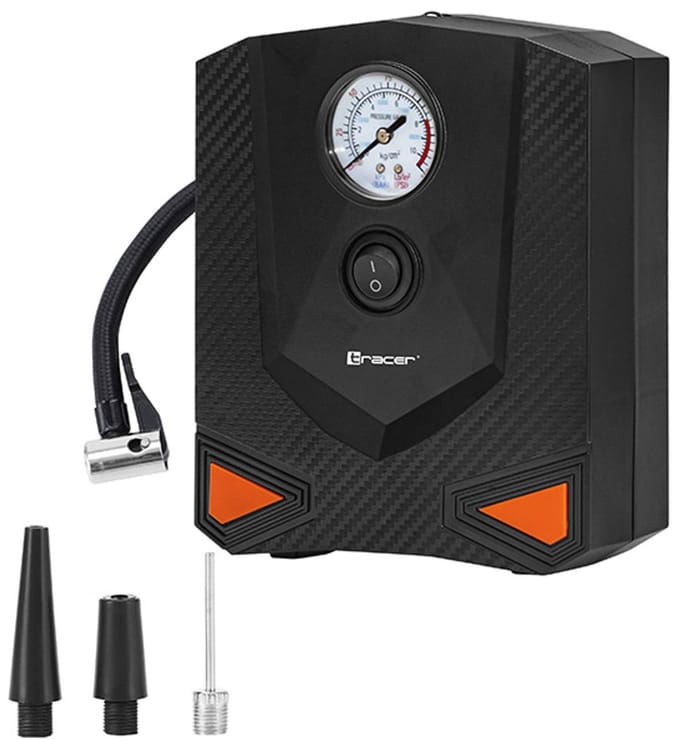 Tracer compressor, voor auto, motor, fiets, bal, 120W, 8 bar, RES-03ML