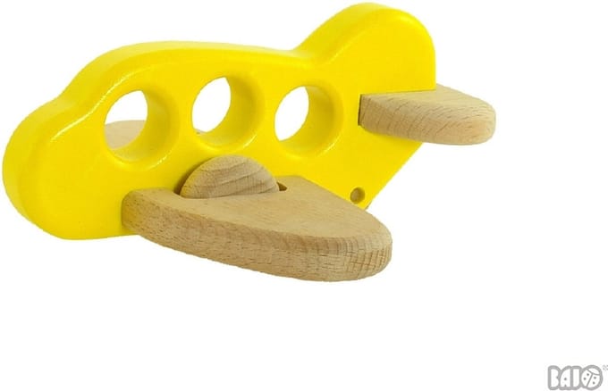 Bajo Houten Vliegtuig, Geel