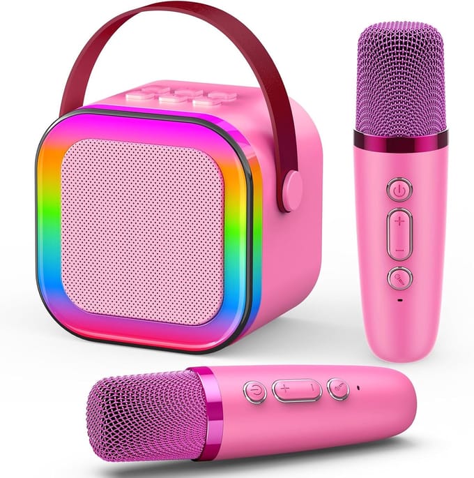 Karaokeset met Draadloze Microfoon - Bluetooth Speaker - Partyspeaker - Party set