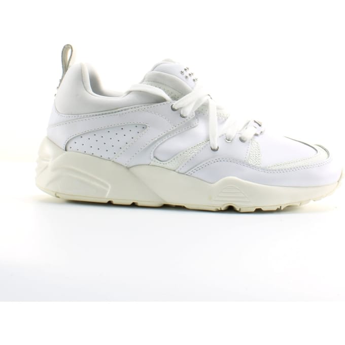 Puma Blaze Of Glory Decor Wit Leer Dames Veterschoenen 360532 01