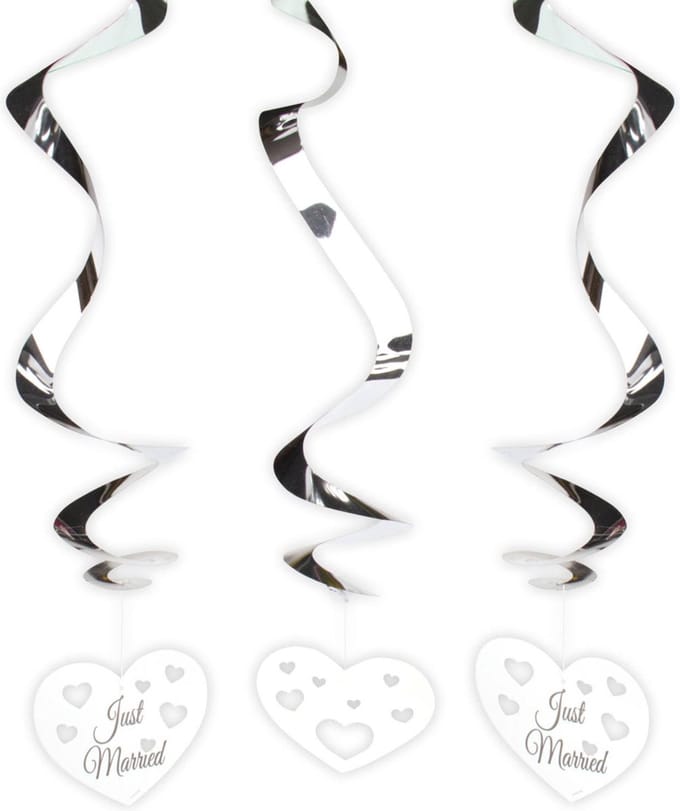 Bruiloft Hangdecoratie 3 stuks