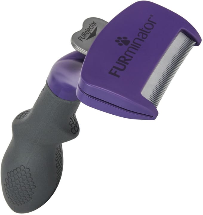 Furminator Cat Undercoat Tool - Long Hair - Kattenvachtkam - Paars Large