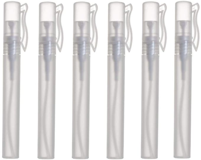 Dailygoods- Parfumfles 6pcs - Navulbaar - Mini - Antilek - Refillbaar - Lichtgewicht - Hoge kwaliteit kunststof - Parfumatomizer
