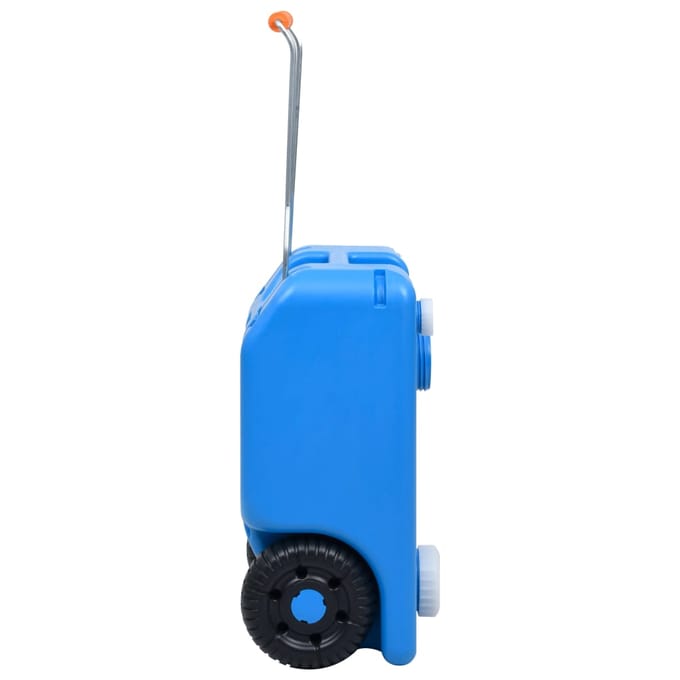 vidaXL - Watertank - op - wielen - 25 - L - blauw