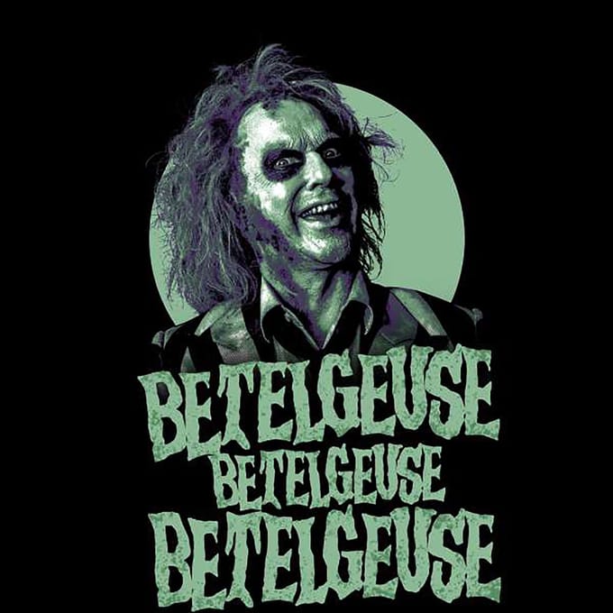 Beetlejuice Say My Name Sweatshirt - Black - L