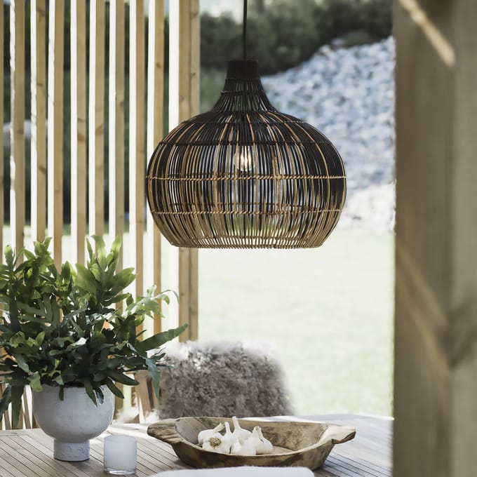 PR Home Martha hanglamp Ombre-look Ø 38,5 cm